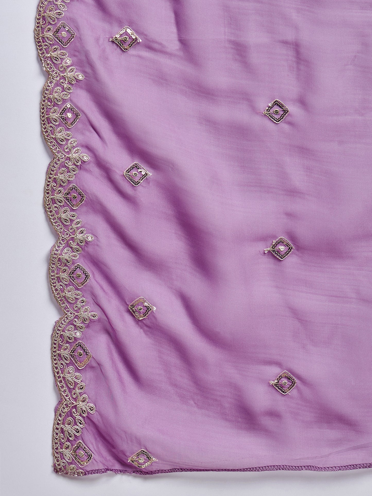 Ethnic Set Women Embroidered Pink Kurta and Pant Set With Dupatta